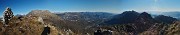 76 Dalla vetta della Corna Camozzera panoramica sulla Valle Imagna